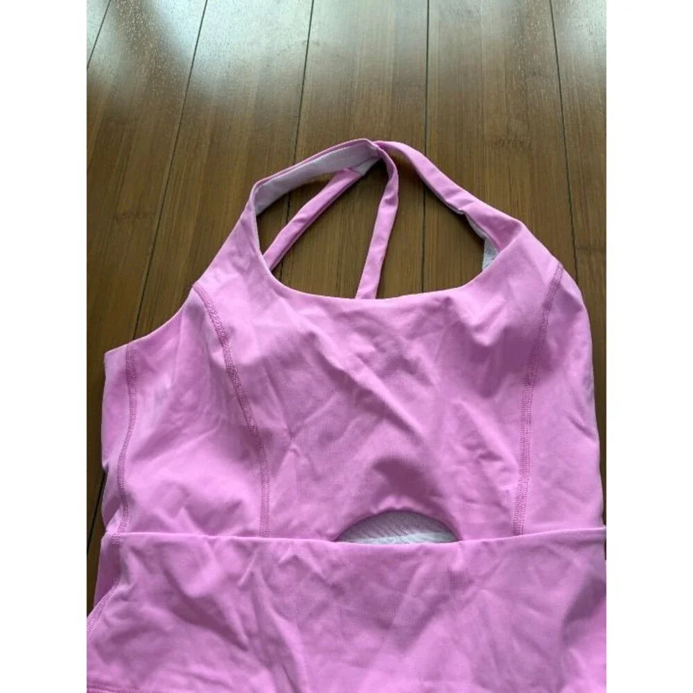 FP Movement Pink Righteous Runsie Romper Jumpsuit Onesie sz Large - Picture 3 of 5